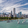 Chicago Skyline Daytime Panoramic